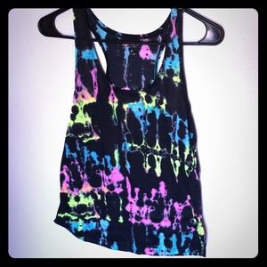Neon Tye Dye Tank Top